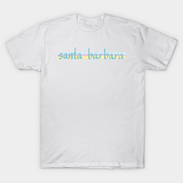 Santa Barbara, CA T-Shirt by weloveart